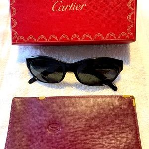 💯Authentic Cartier Set of Sunglasses Case and Box